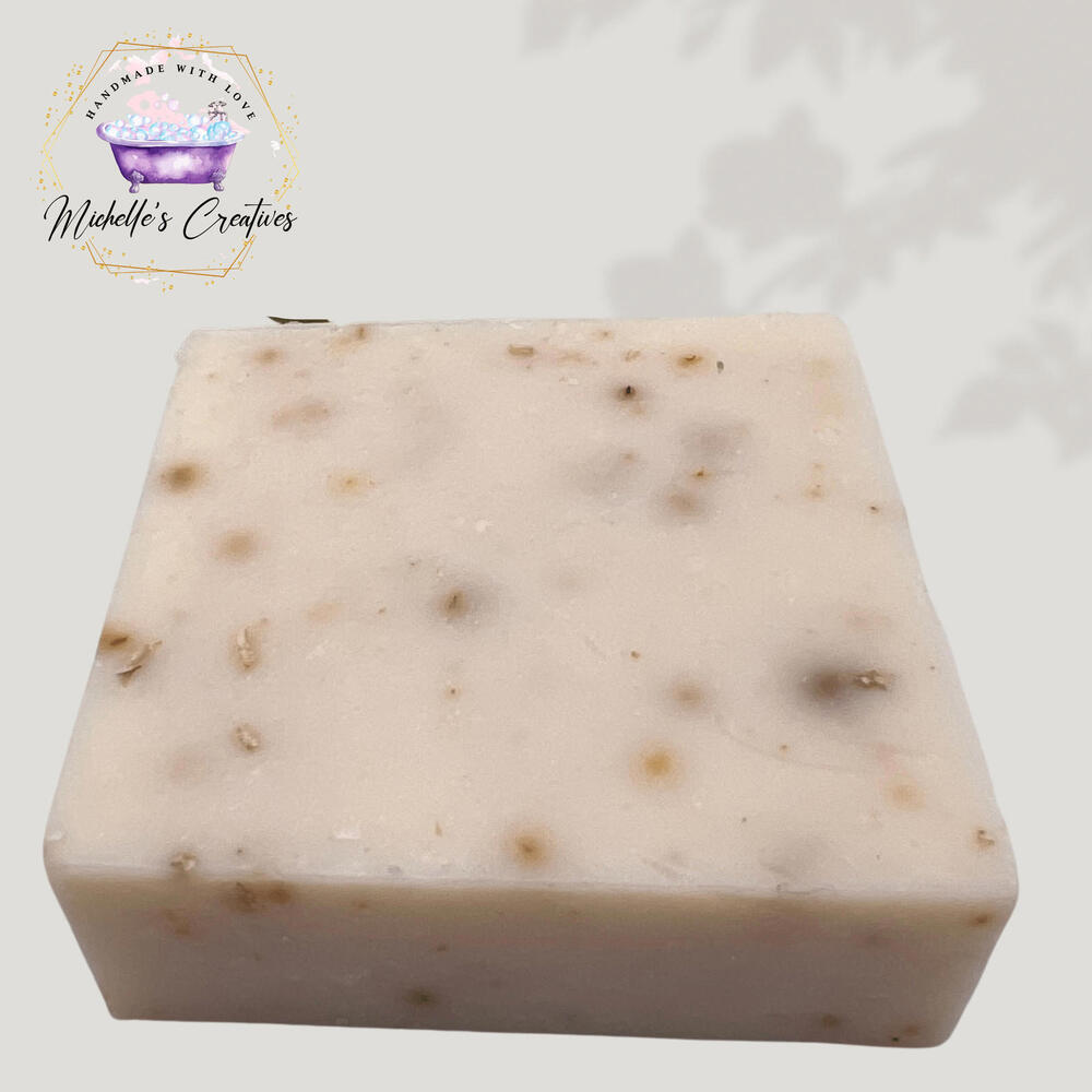 Large Hydrangea Rose Goat Milk Soap Bars